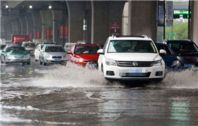 交通暴雨预警